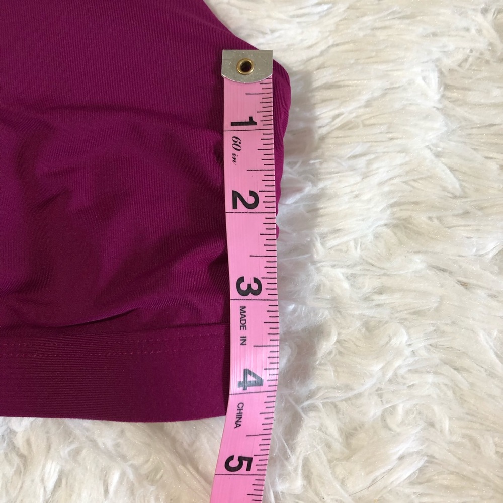 ATHLETA BIKINI HALTER TOPMAGENTA STRAPPY SZ SMALL - Picture 3 of 7